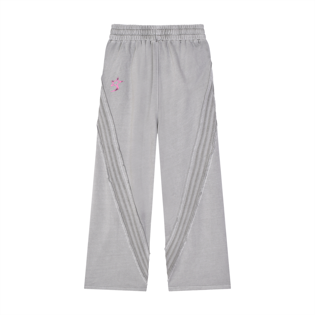 Nocturne Raw-Edge Sweats