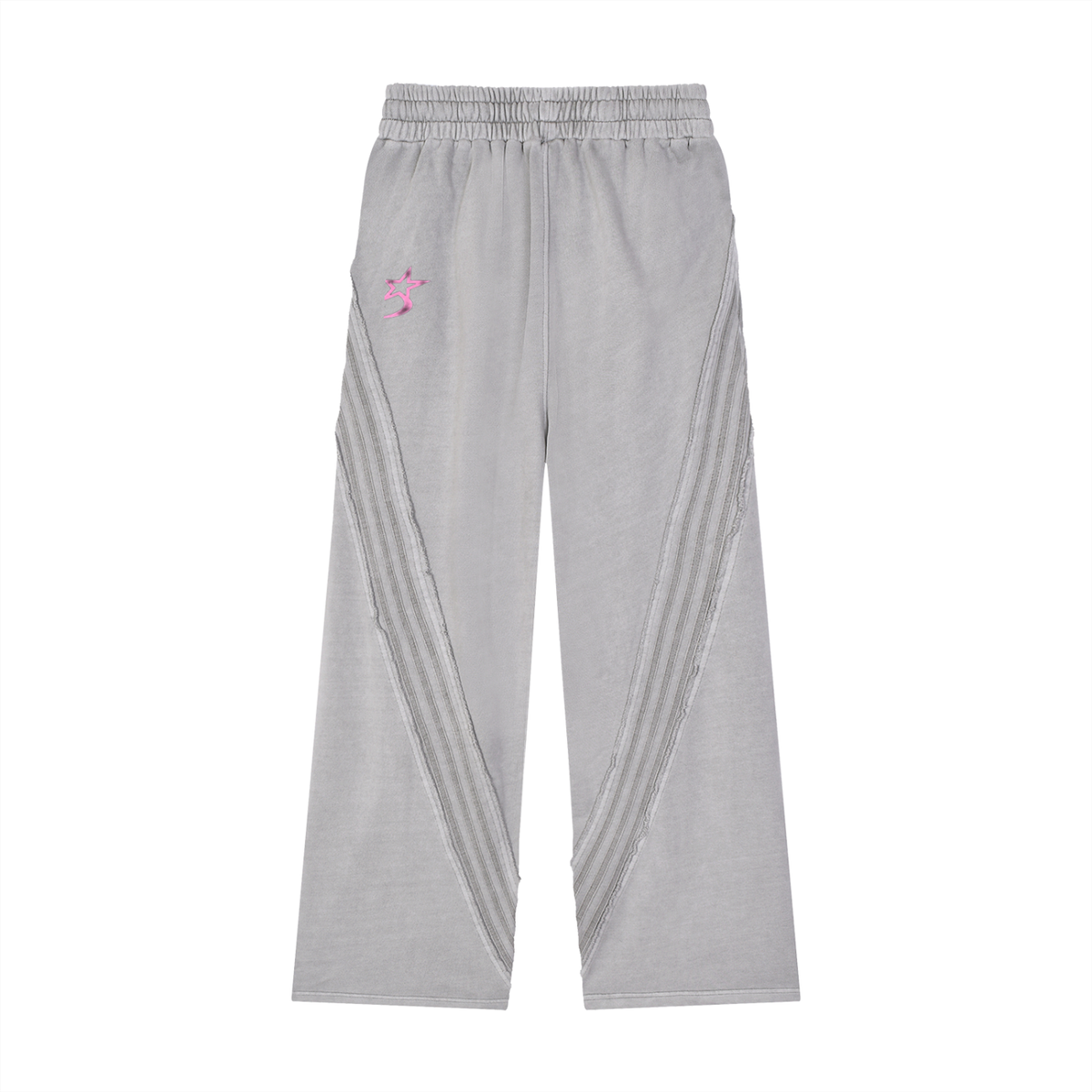 Nocturne Raw-Edge Sweats